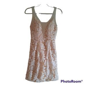 PartyTime Formal White Sequin Dress